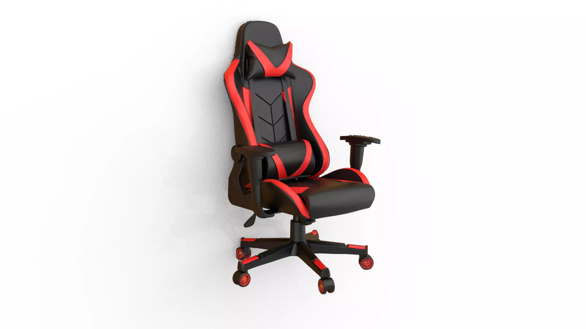 Office computer game chair 02 3D model_0