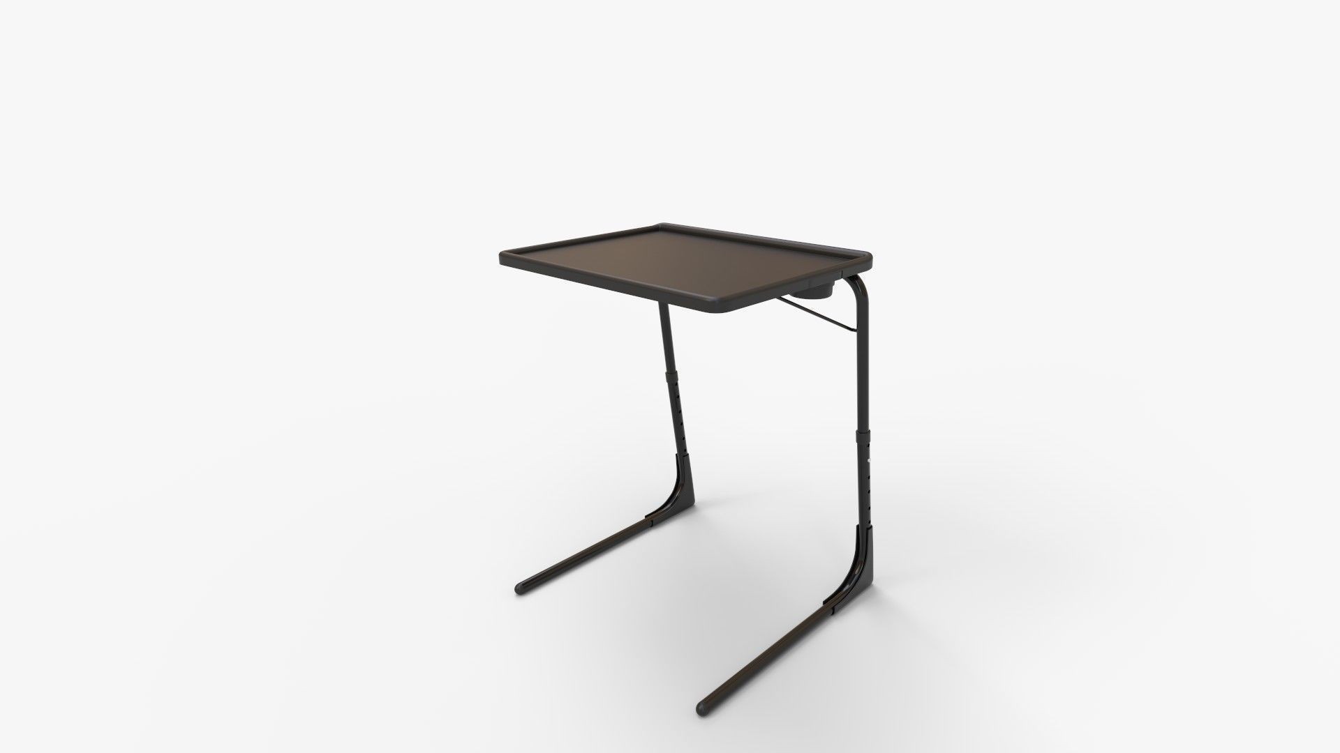 Tv Tray Table Small Lightweight Folding Table 3D model_2