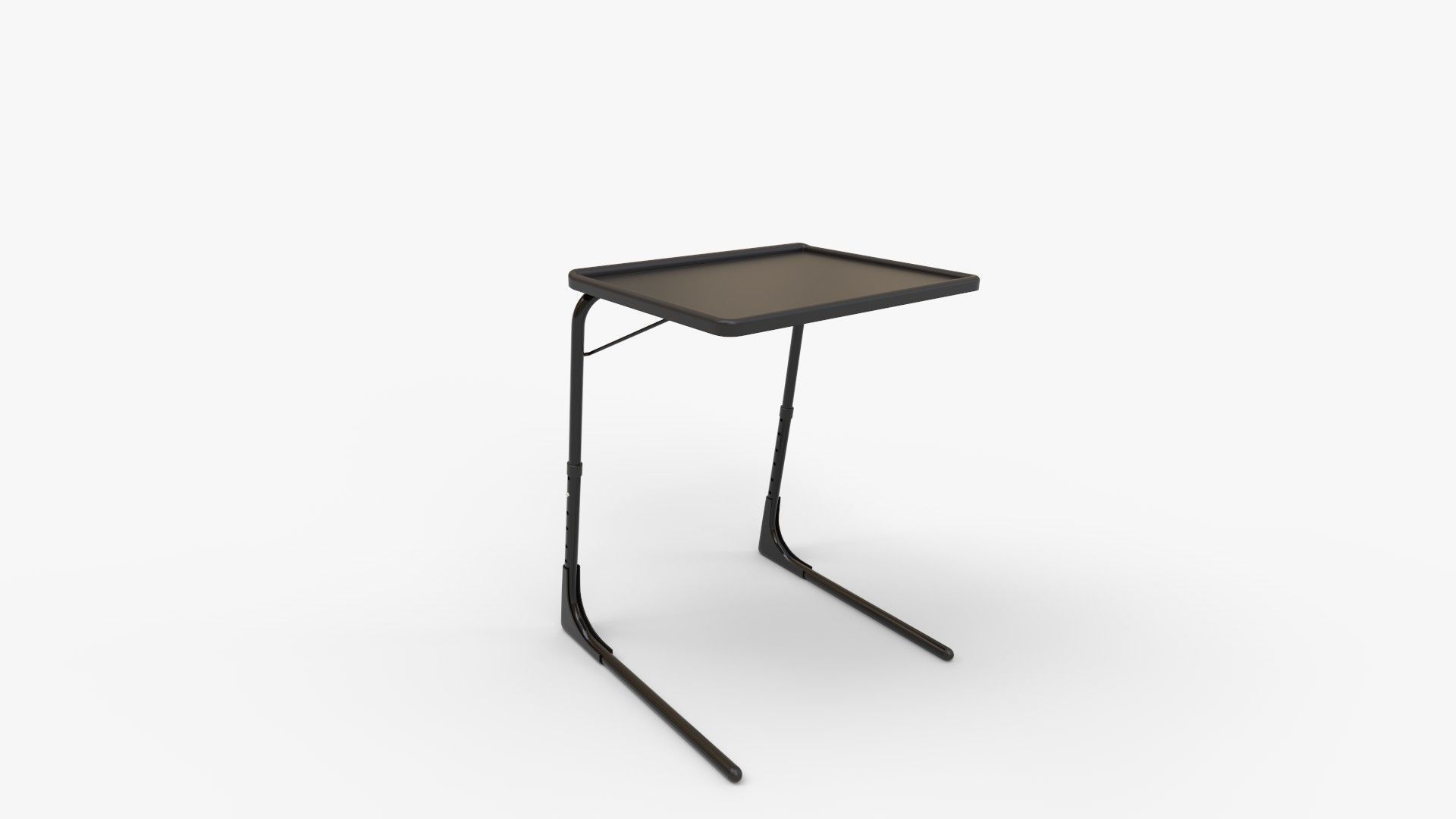 Tv Tray Table Small Lightweight Folding Table 3D model_4
