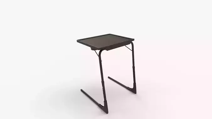 Tv Tray Table Small Lightweight Folding Table 3D model