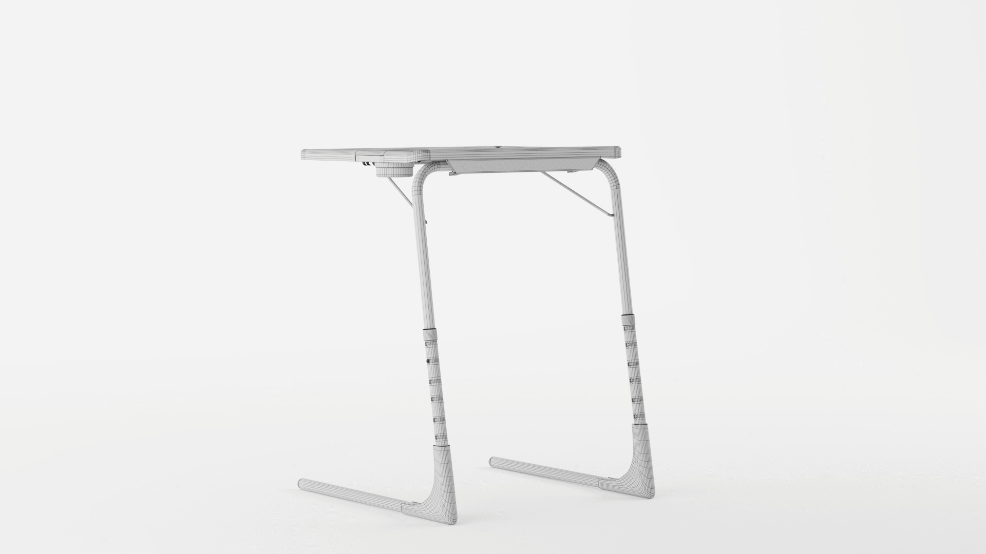 Tv Tray Table Small Lightweight Folding Table 3D model_11