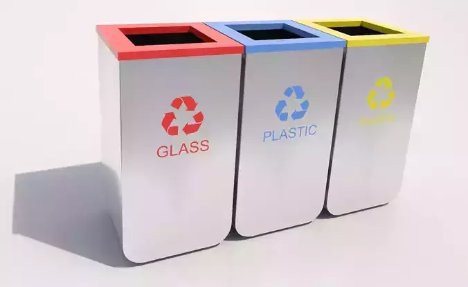 Recycle Bin-02 3D model