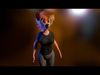 Yennifer Anthro Fox Low-poly 3D model_1