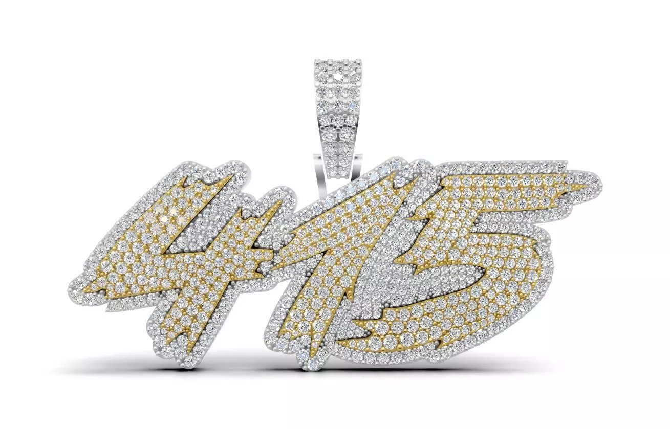 Custom Pendant 3D print model