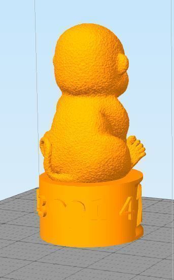 monkey Free 3D model_1