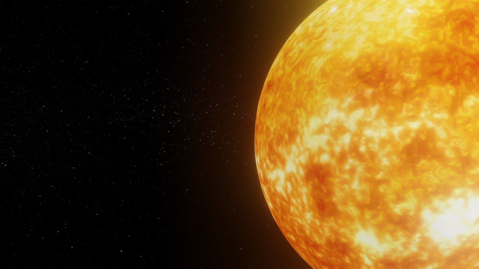 Photorealistic Sun High-Res Textures and Sci-Fi Music Pack Low-poly 3D model_6