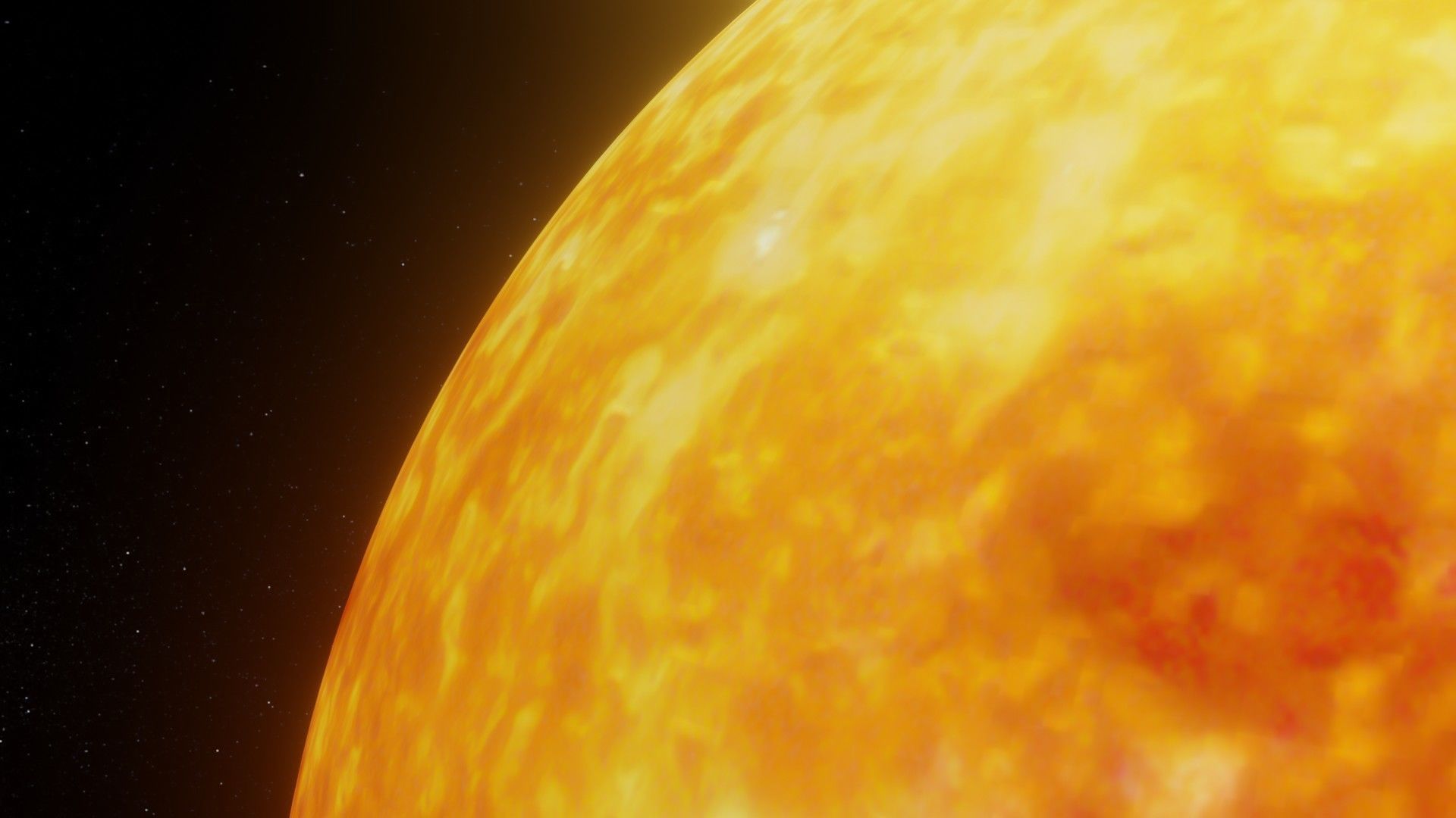 Photorealistic Sun High-Res Textures and Sci-Fi Music Pack Low-poly 3D model_9