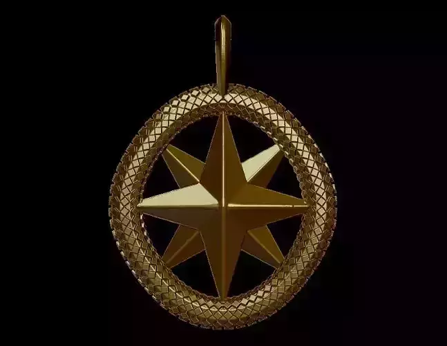 Compass Pendant