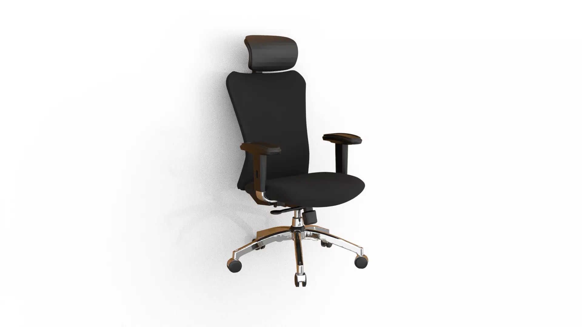 Office computer game chair 05 3D model_0