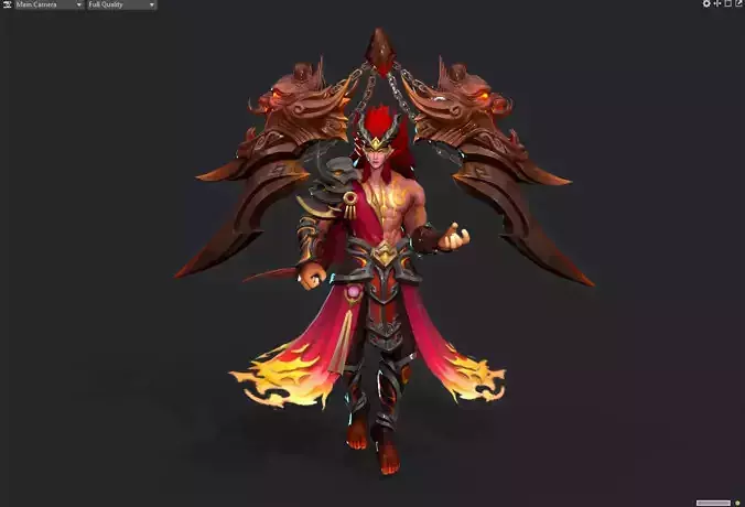 Berserker Flame Warrior