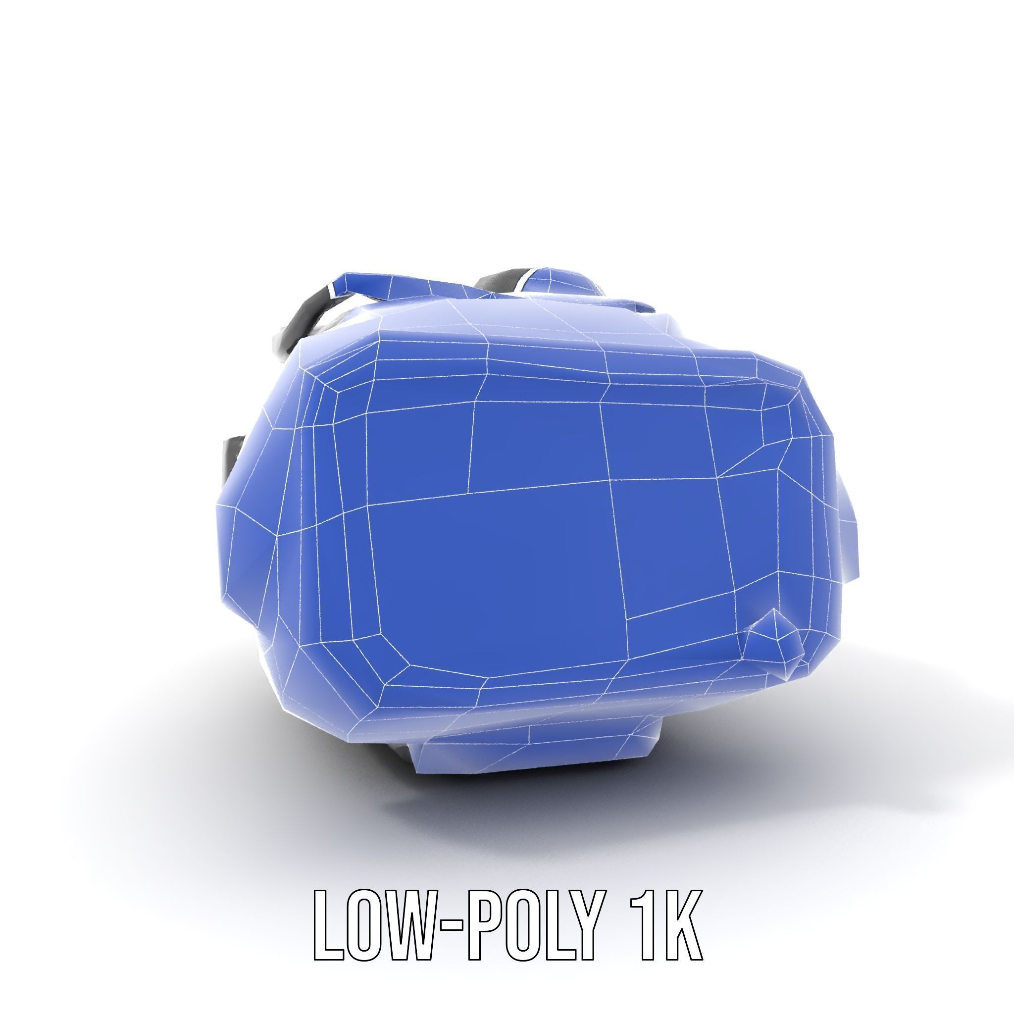 Futuristic Wrist Device Model Pack with Display Low-poly 3D model_28