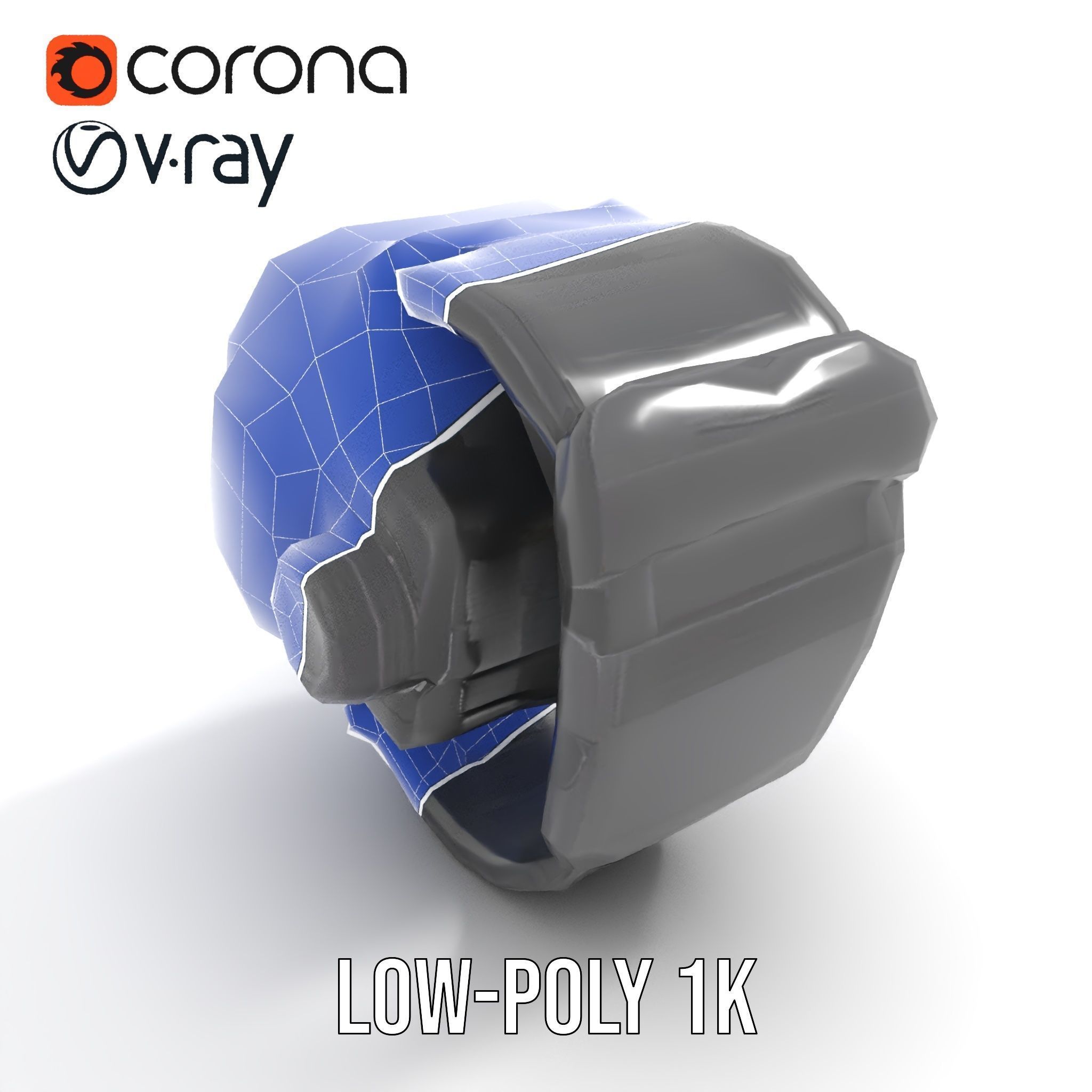 Tactical Digital Watch Model Pack Low-poly 3D model_25