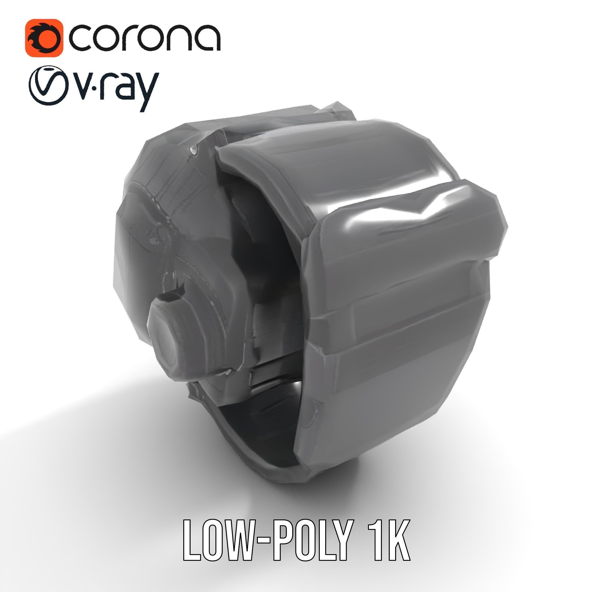 Tactical Digital Watch Model Pack Low-poly 3D model_15