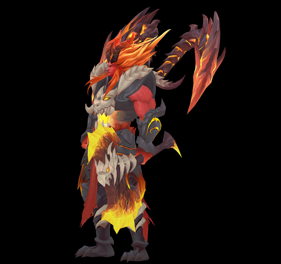 south of hell Low-poly 3D model_9