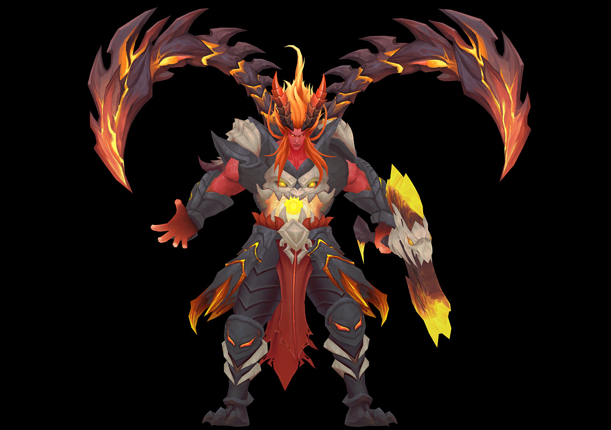 south of hell Low-poly 3D model_10