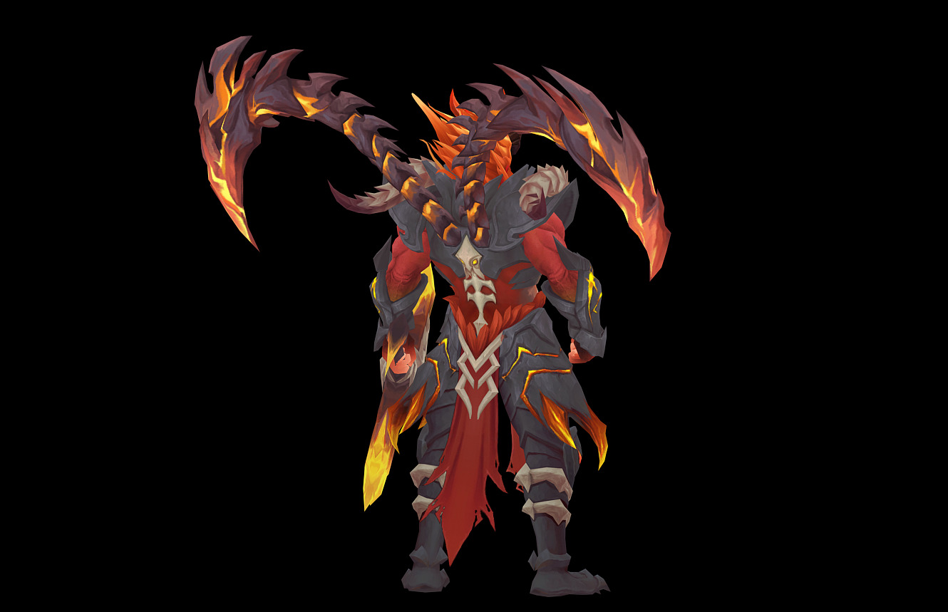 south of hell Low-poly 3D model_6