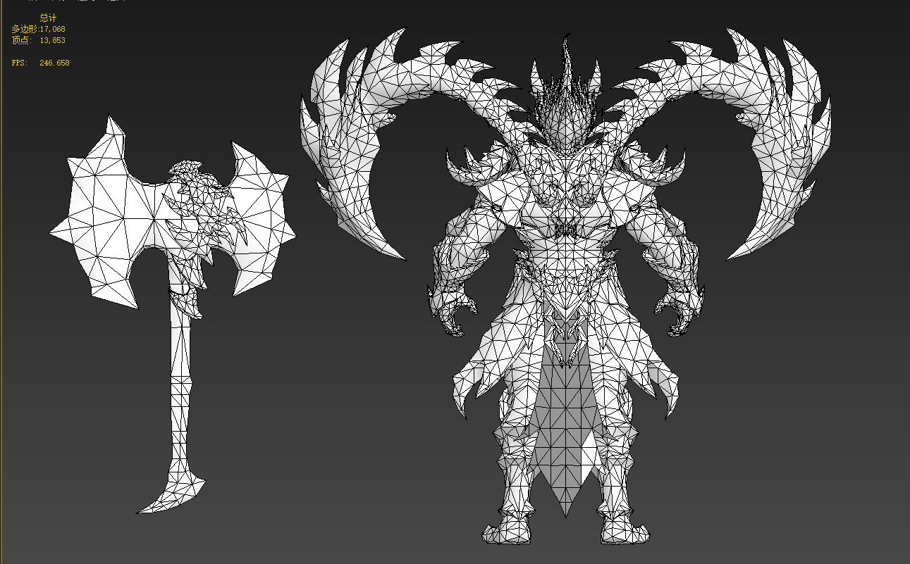 south of hell Low-poly 3D model_16