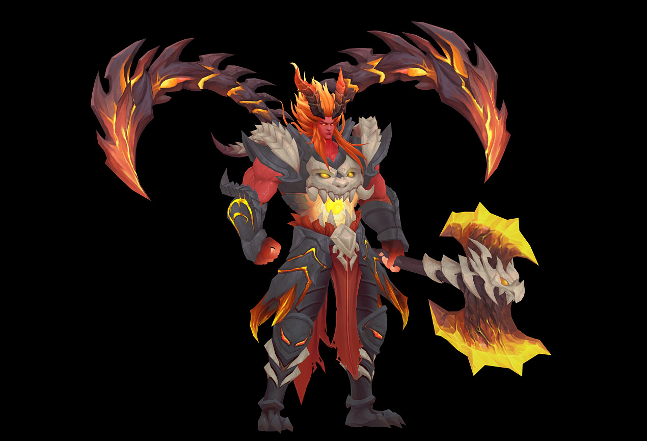 south of hell Low-poly 3D model_4