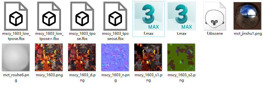 south of hell Low-poly 3D model_21