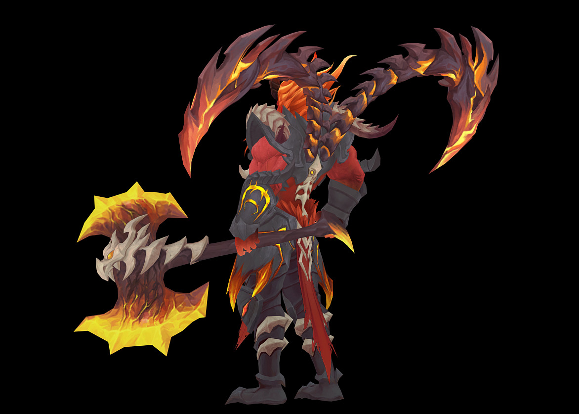 south of hell Low-poly 3D model_8