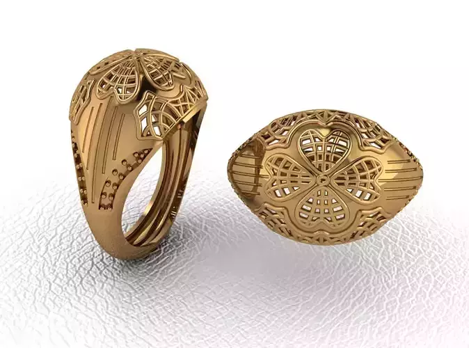 Elegant Gold Ring Design