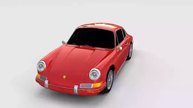 1964 Porsche 911 rev 3D model