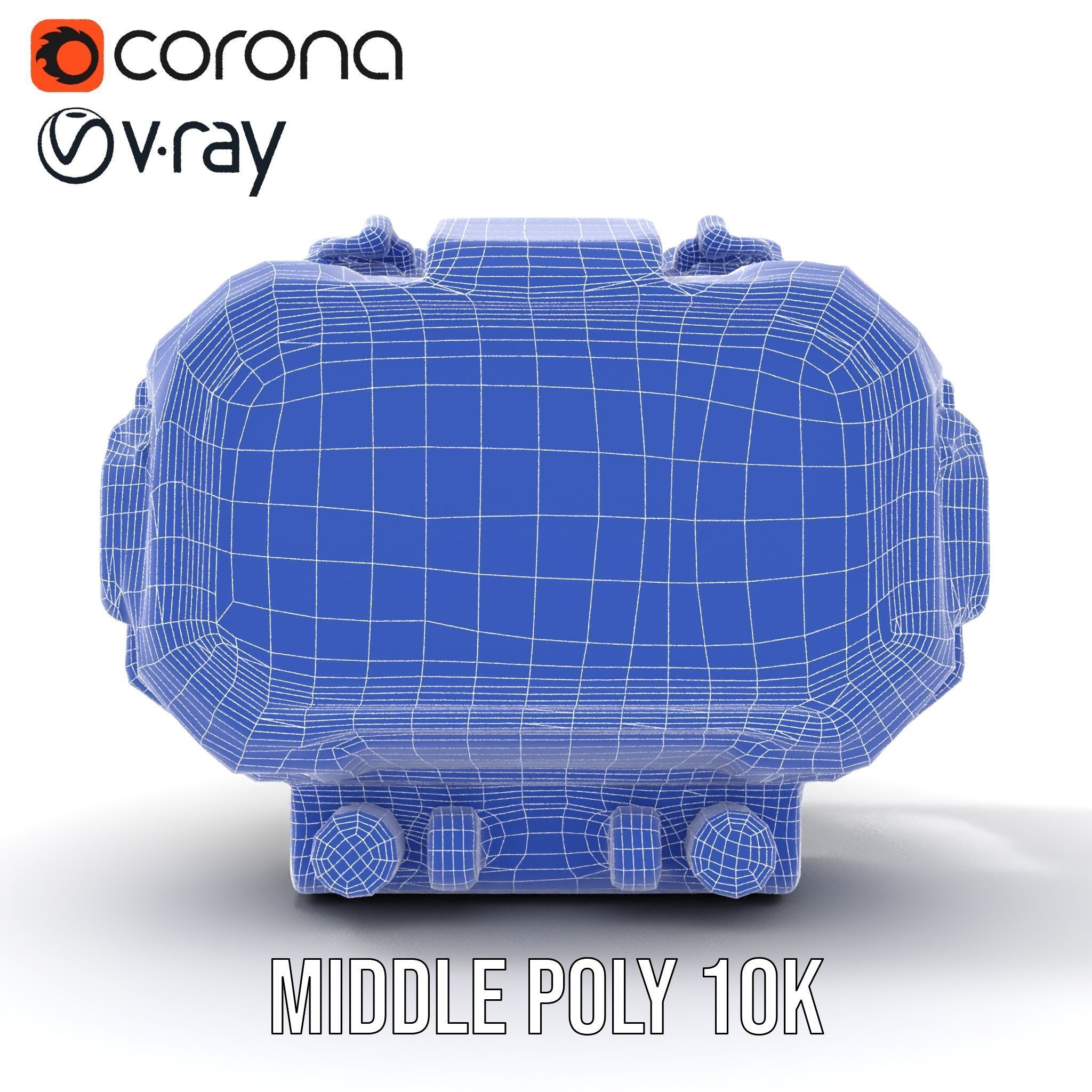 Futuristic Digital Watch Model Pack with HighDetail Display Low-poly 3D model_25