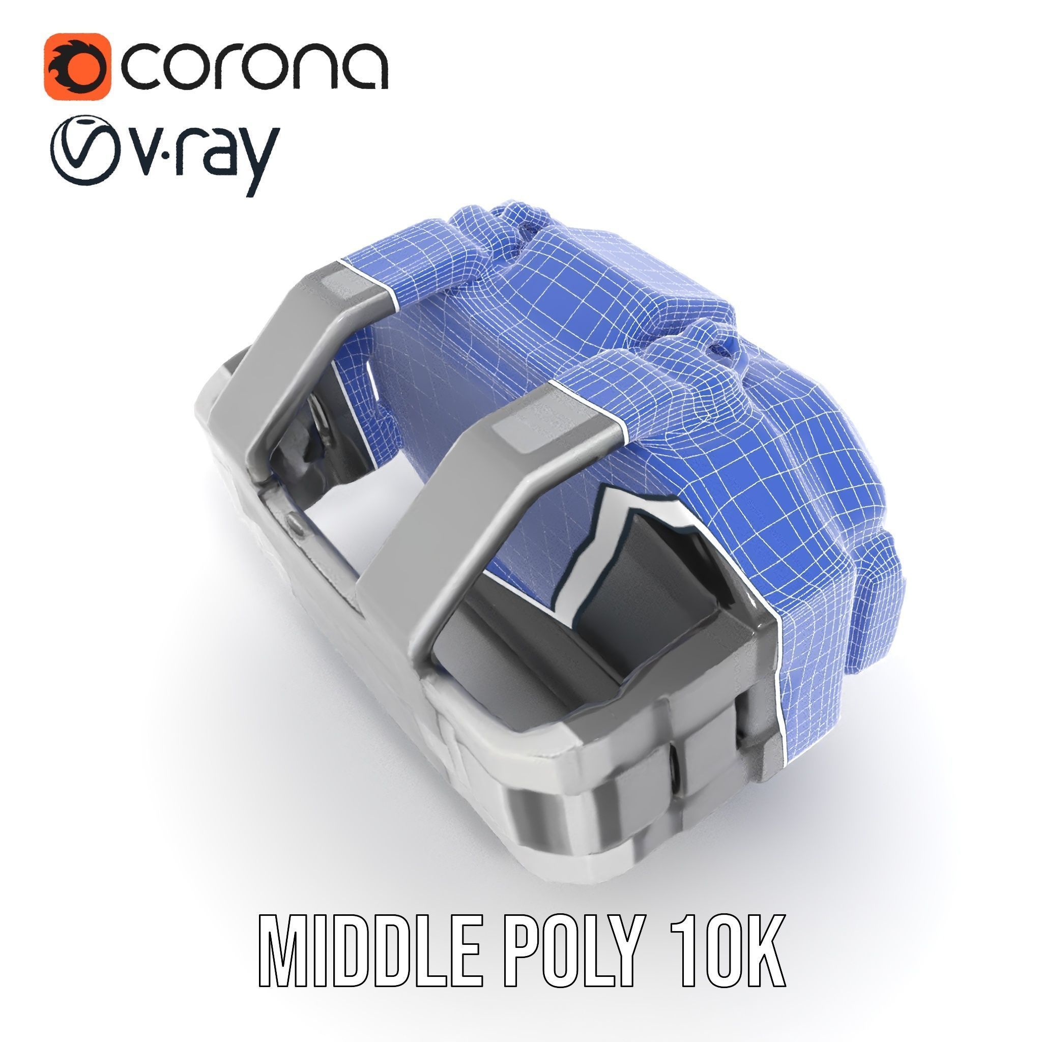 Futuristic Digital Watch Model Pack with HighDetail Display Low-poly 3D model_22