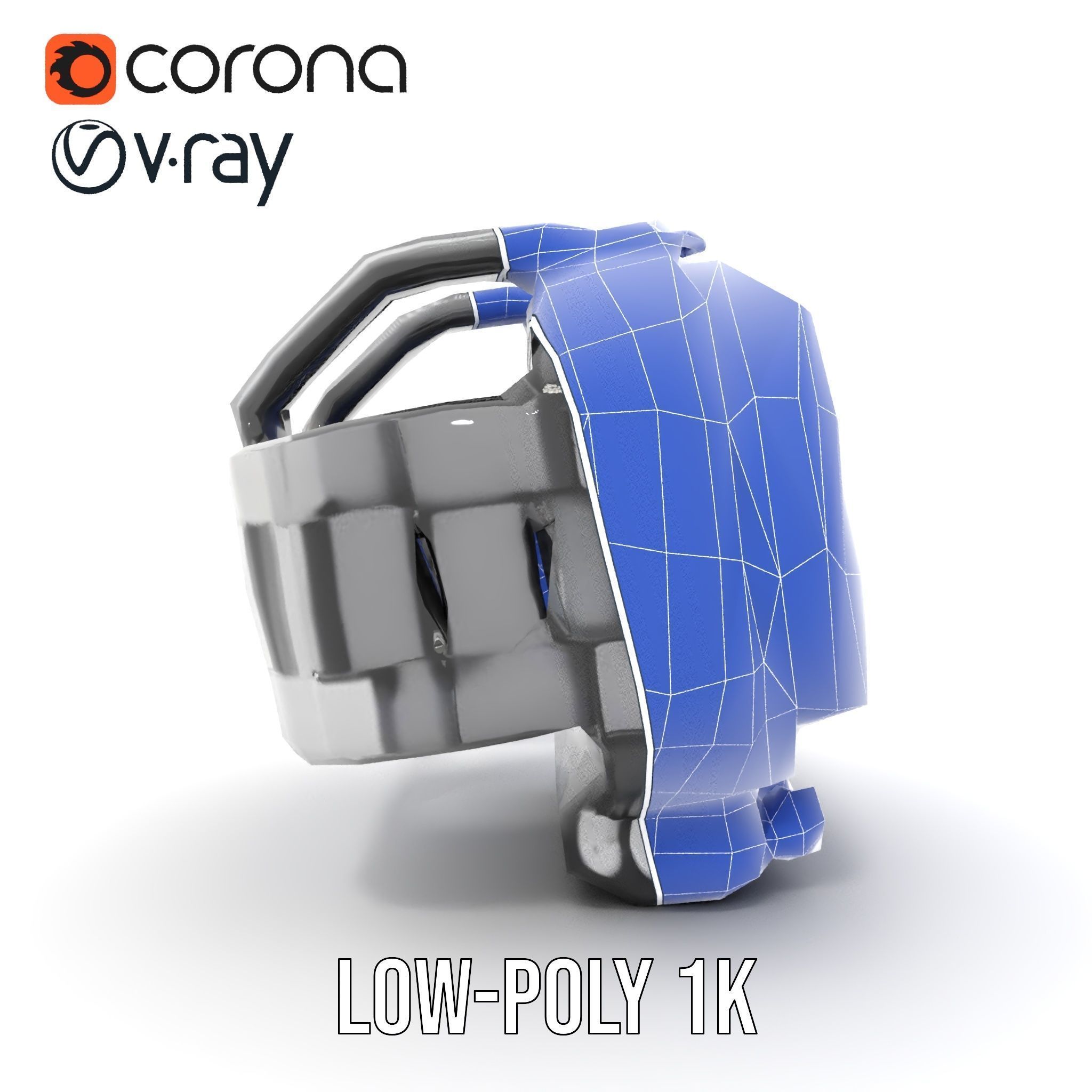 Futuristic Digital Watch Model Pack with HighDetail Display Low-poly 3D model_26