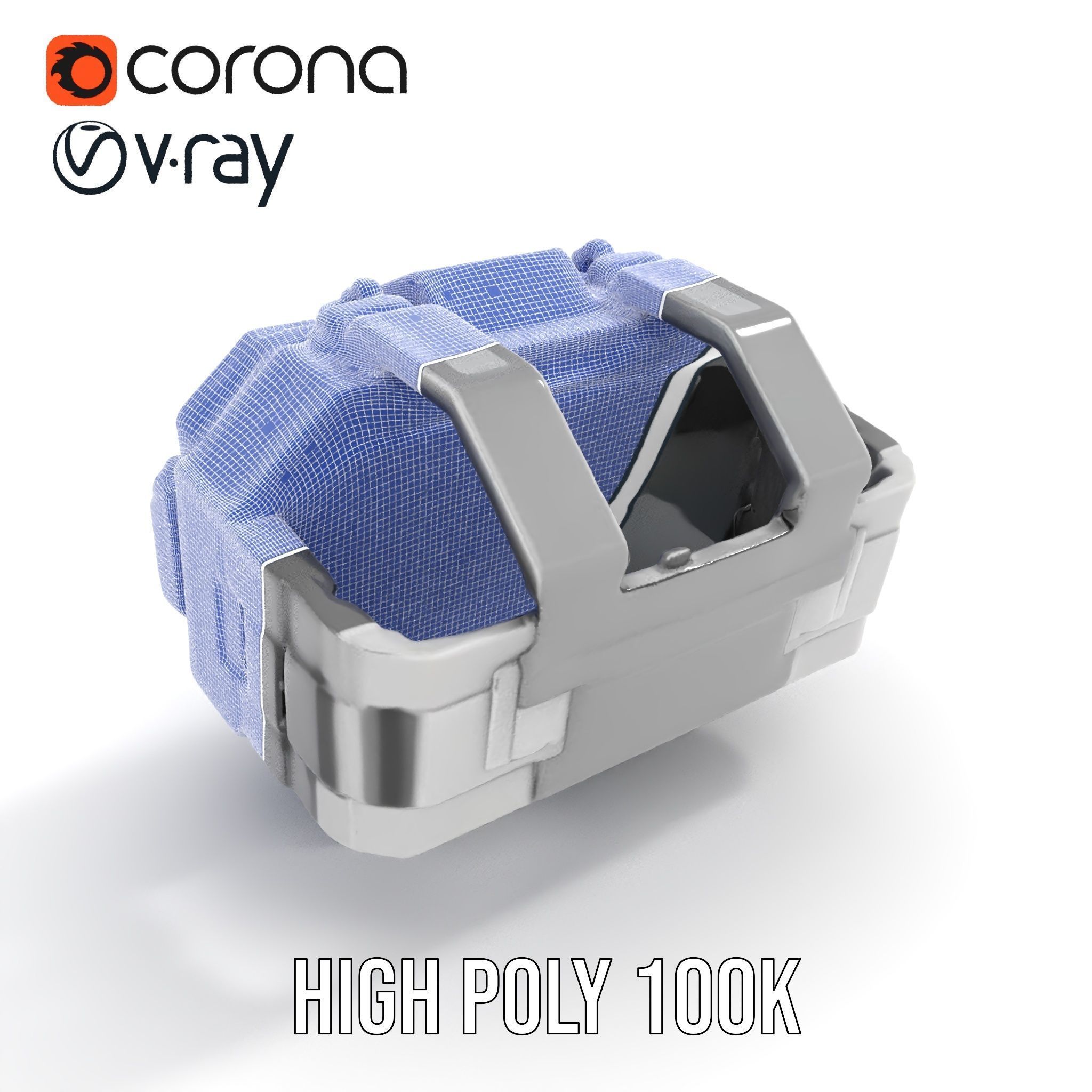 Futuristic Digital Watch Model Pack with HighDetail Display Low-poly 3D model_24