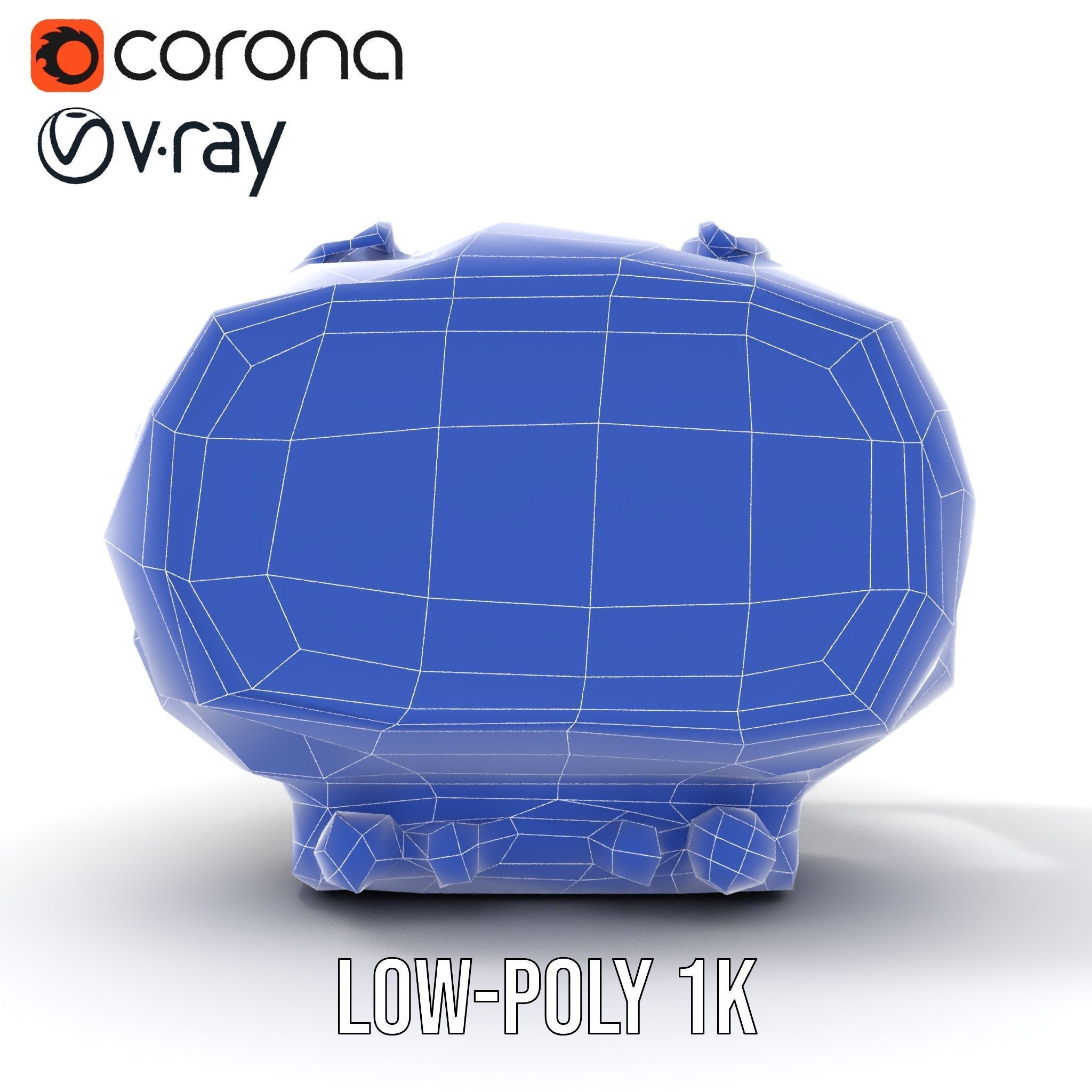 Futuristic Digital Watch Model Pack with HighDetail Display Low-poly 3D model_29