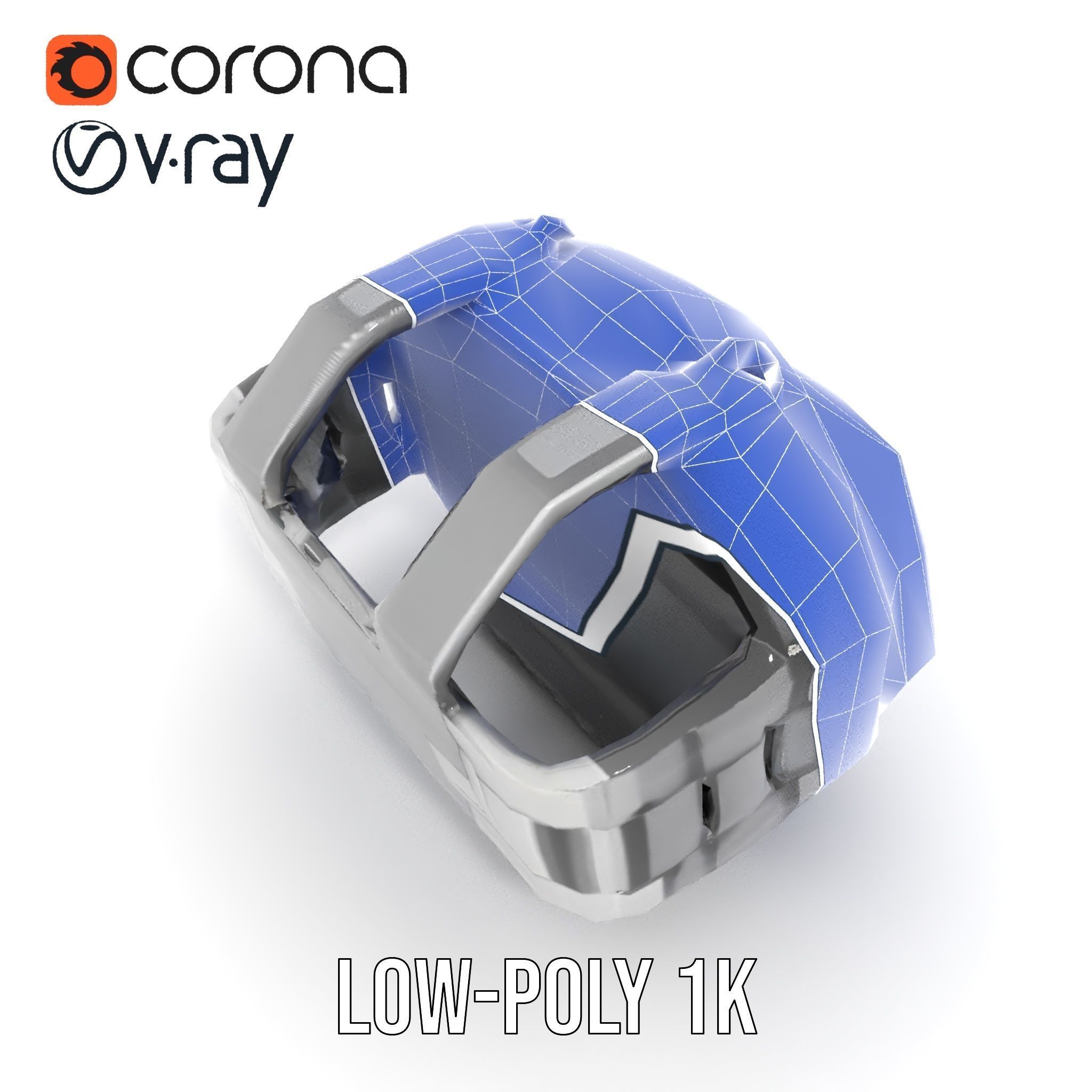 Futuristic Digital Watch Model Pack with HighDetail Display Low-poly 3D model_23