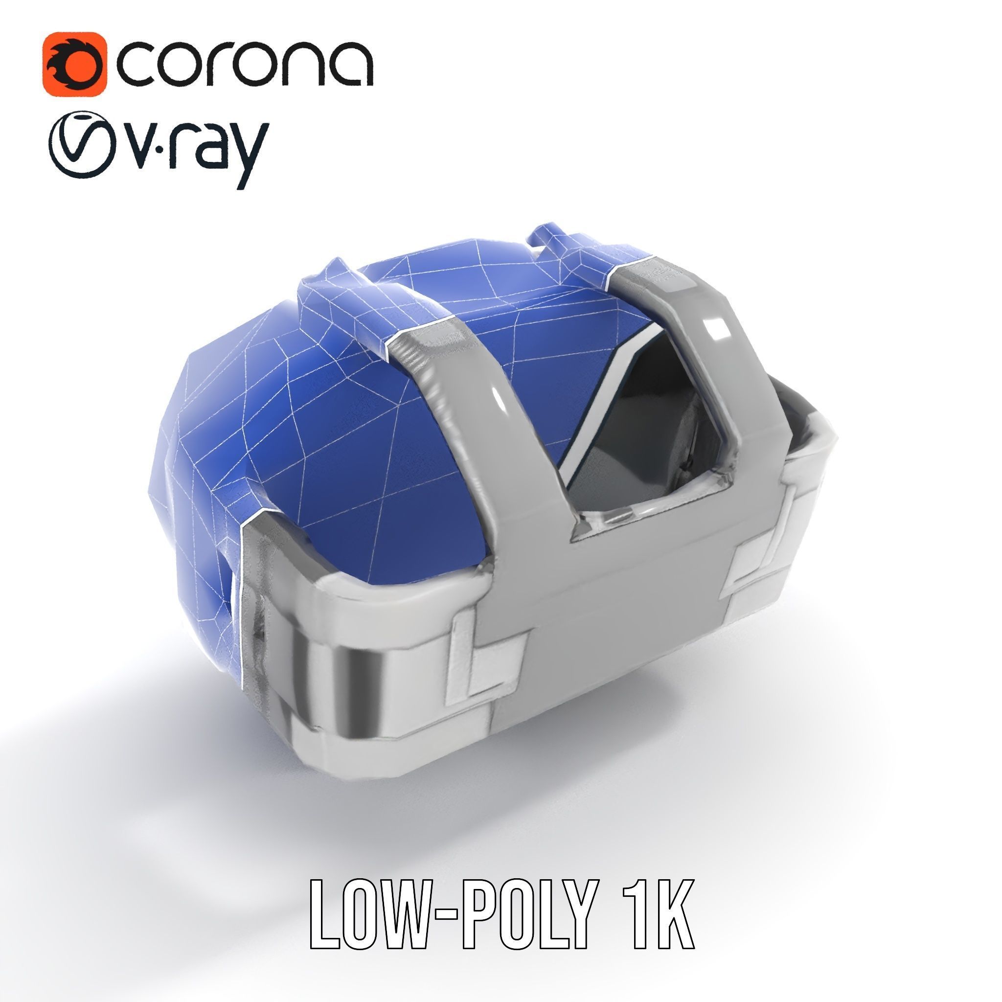 Futuristic Digital Watch Model Pack with HighDetail Display Low-poly 3D model_31