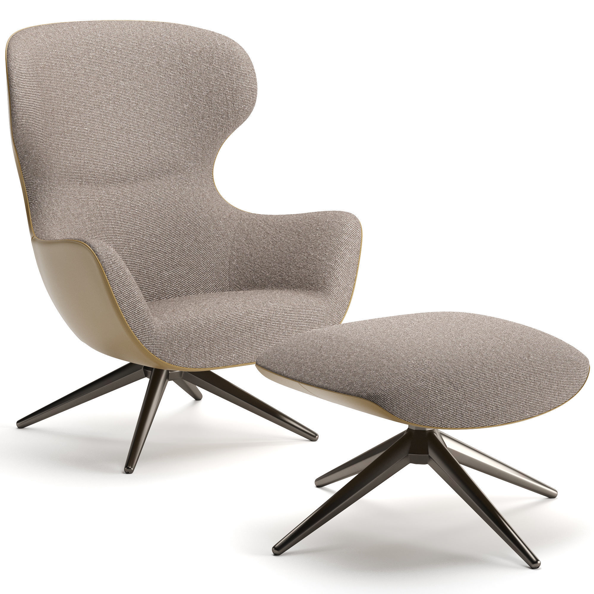 Mad Joker Armchair 3D model_2