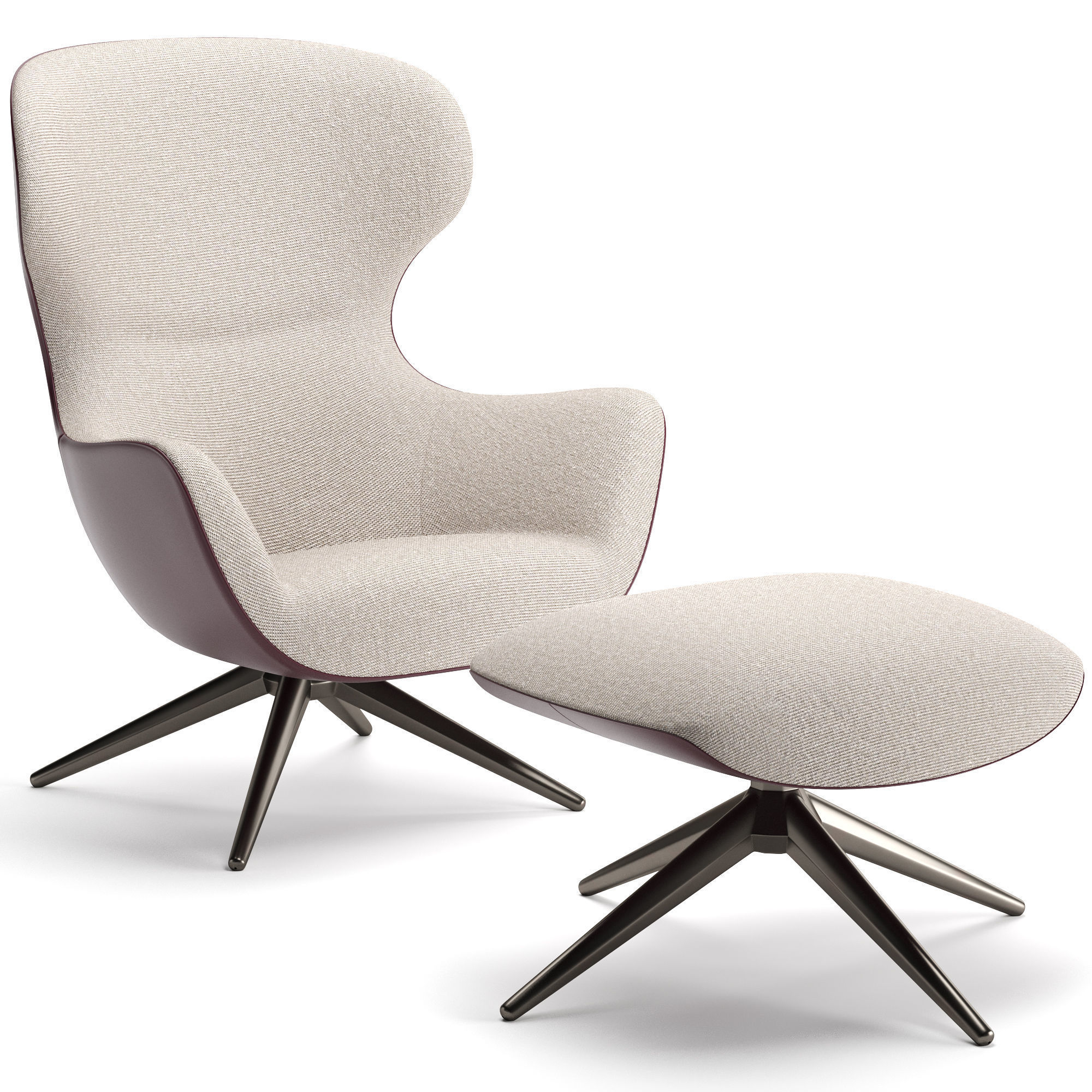 Mad Joker Armchair 3D model_3