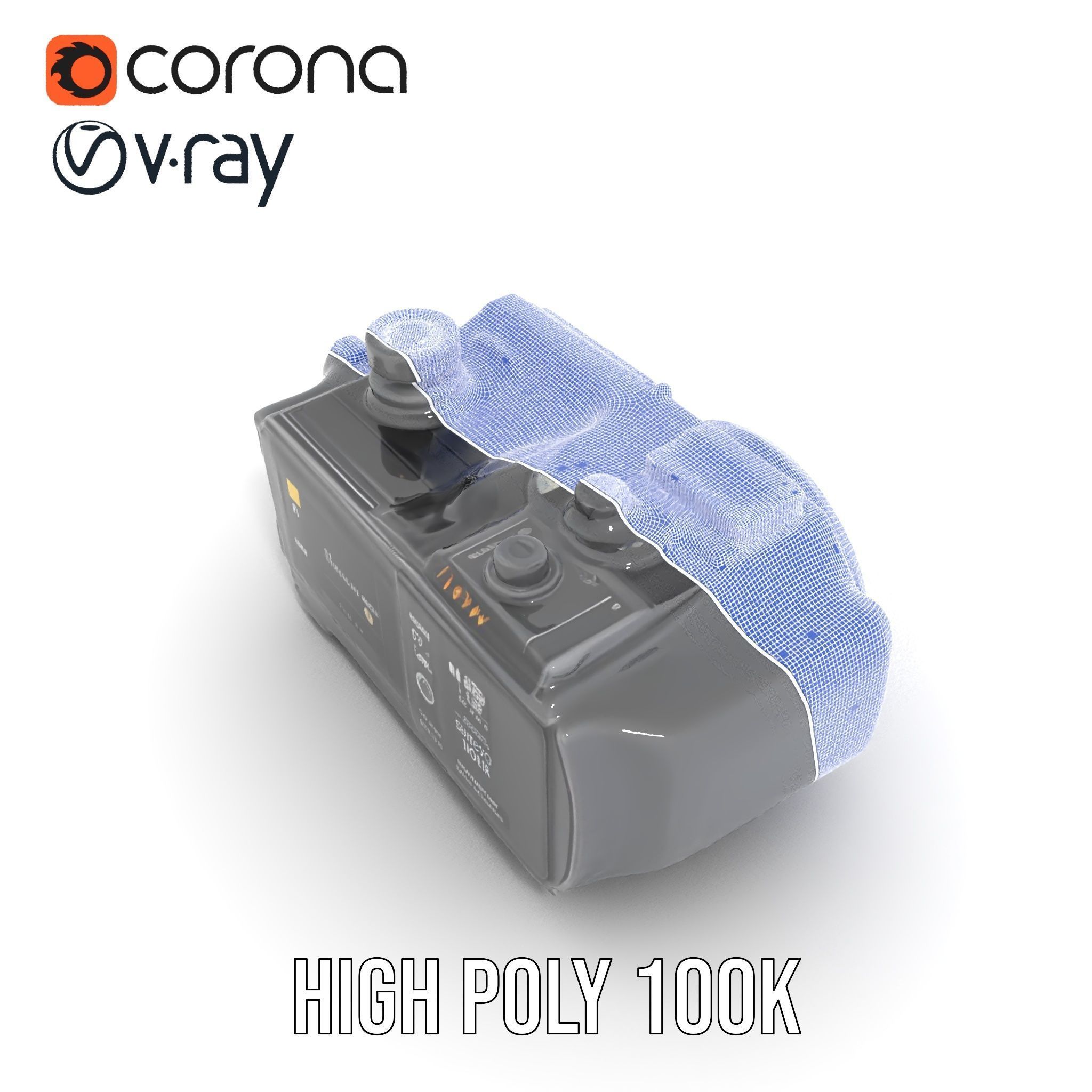 Futuristic Camera Gadget model pack with high detail Low-poly 3D model_27