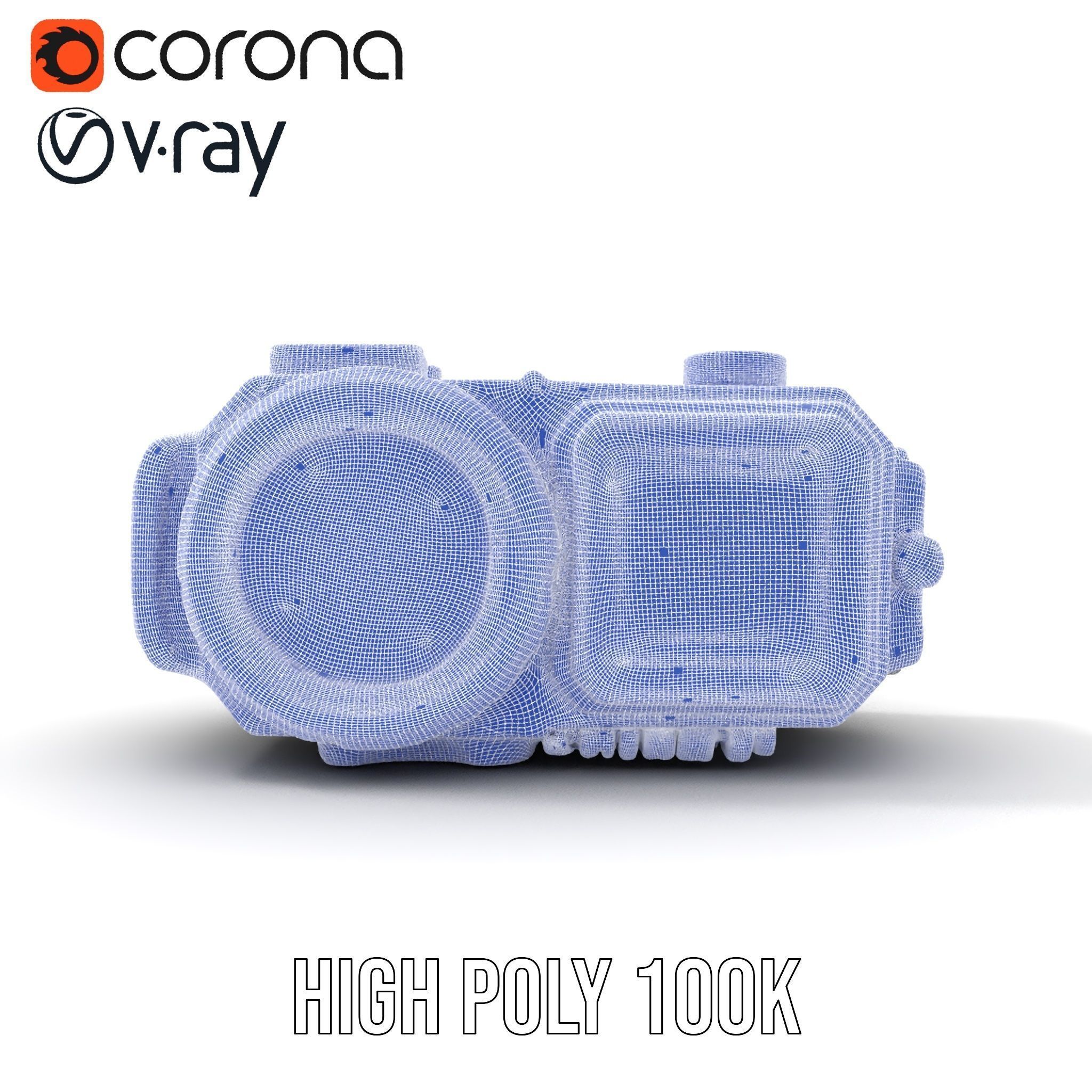 Futuristic Camera Gadget model pack with high detail Low-poly 3D model_30