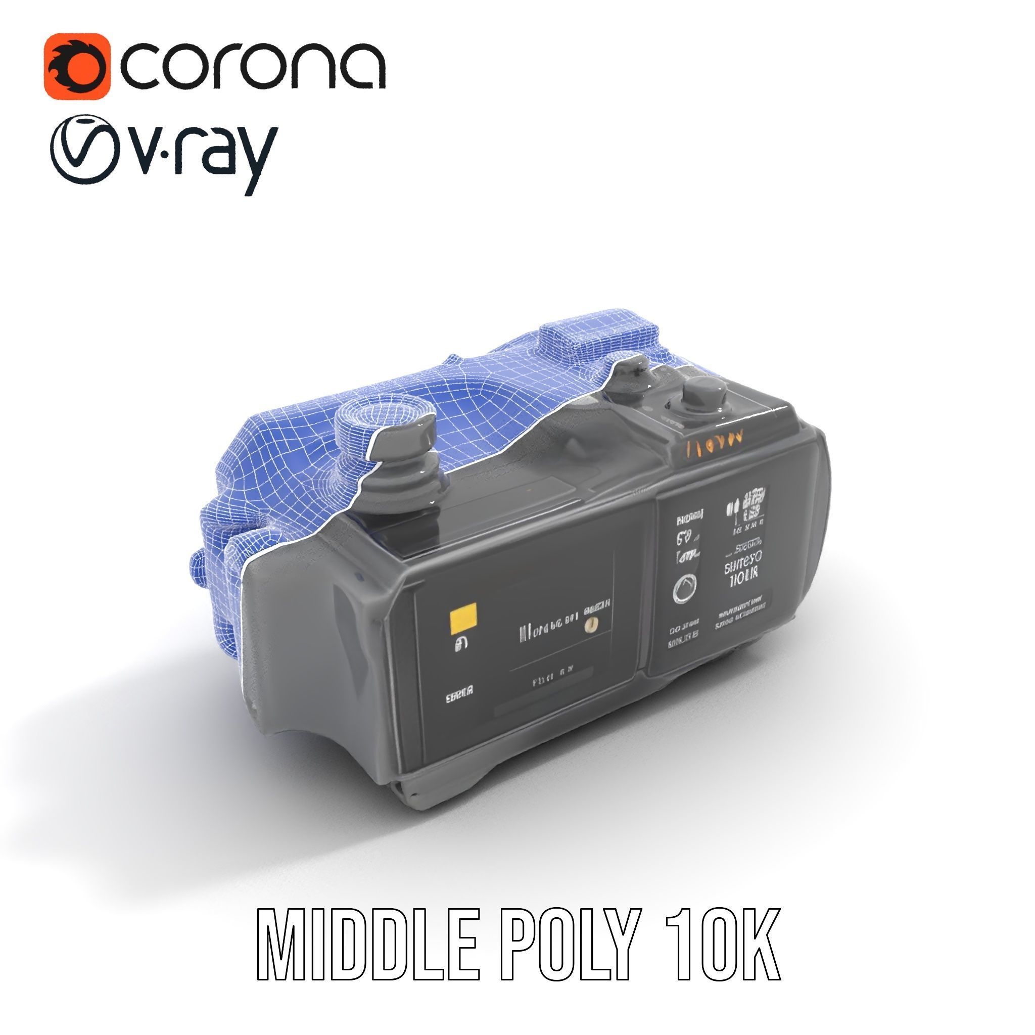 Futuristic Camera Gadget model pack with high detail Low-poly 3D model_14