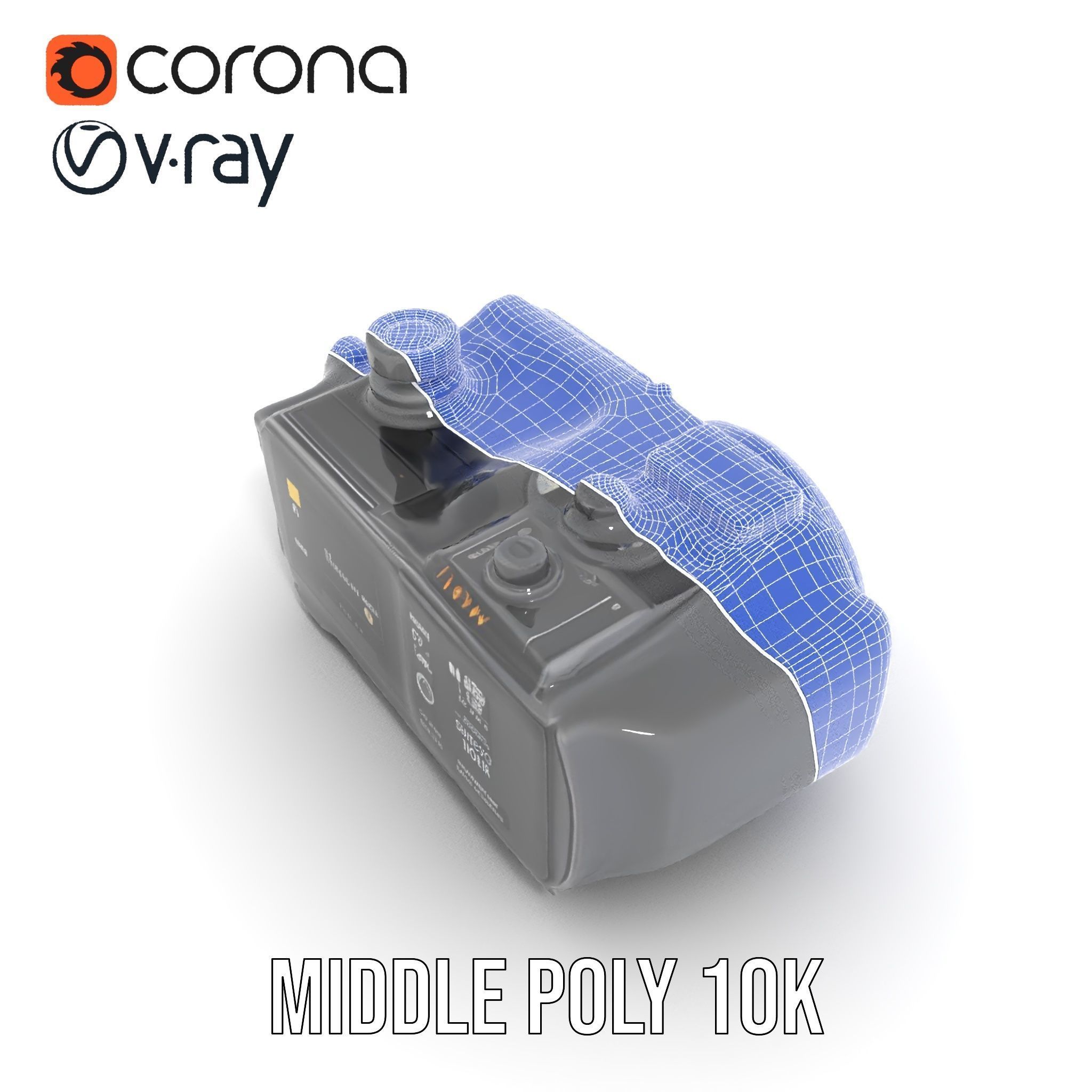 Futuristic Camera Gadget model pack with high detail Low-poly 3D model_6