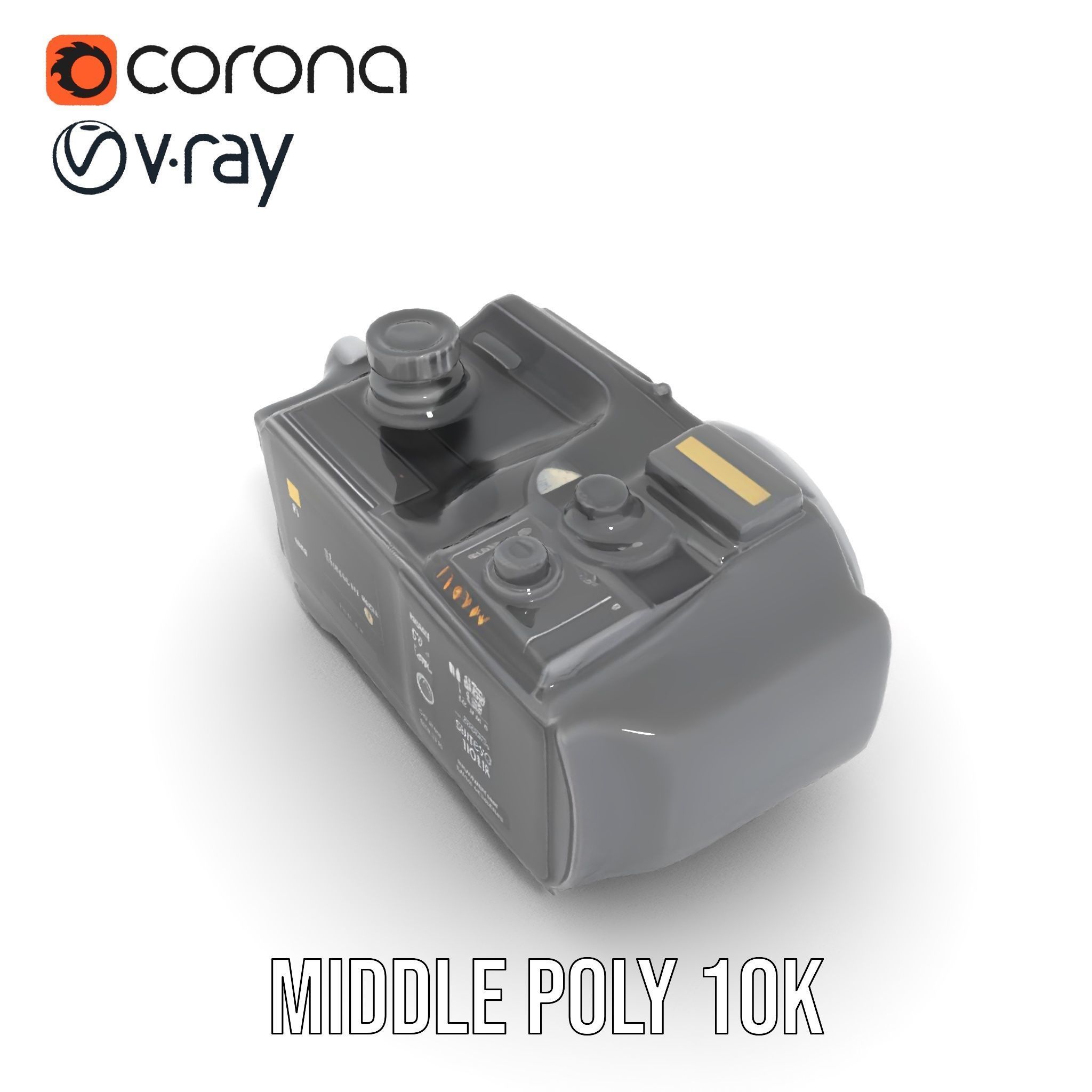 Futuristic Camera Gadget model pack with high detail Low-poly 3D model_17