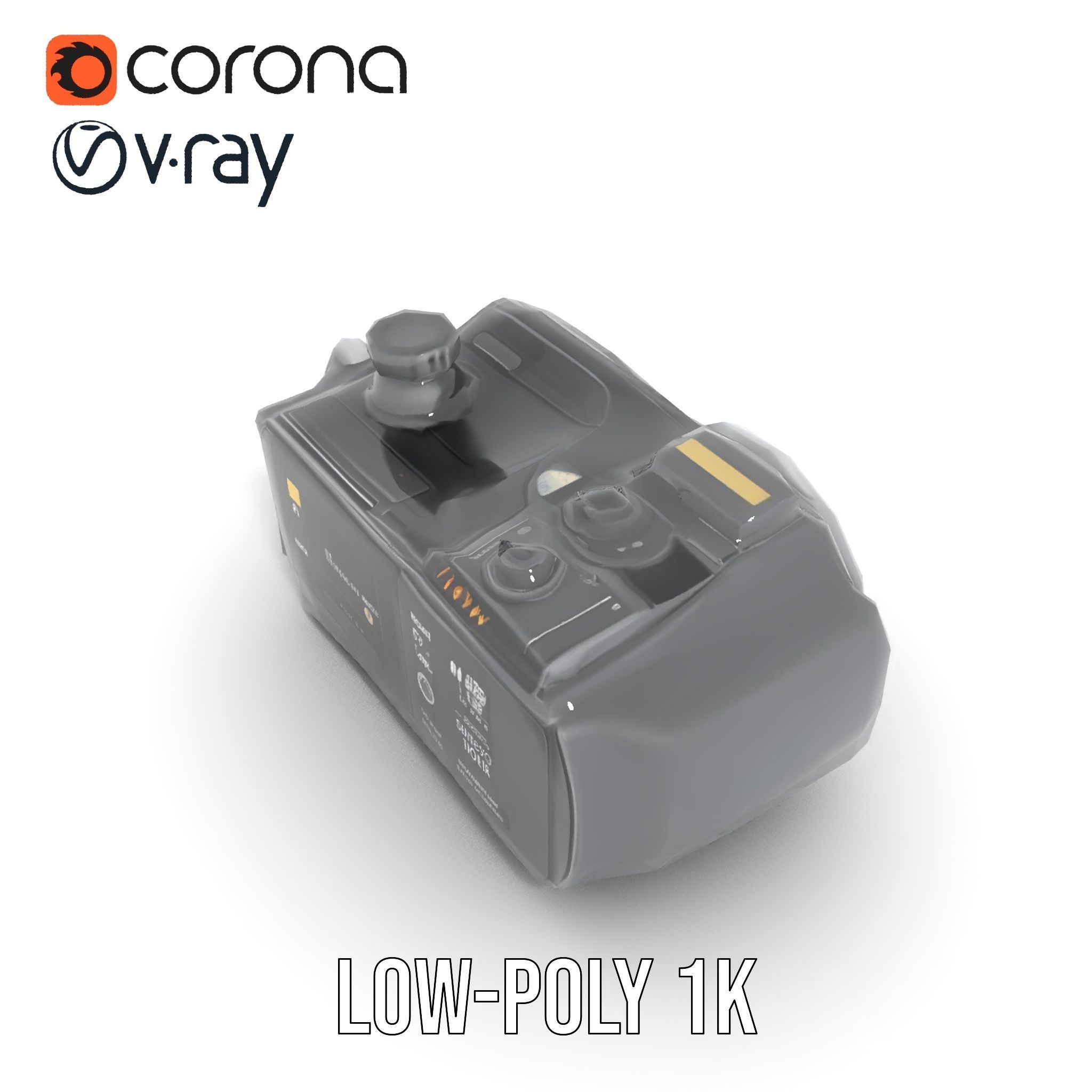 Futuristic Camera Gadget model pack with high detail Low-poly 3D model_20