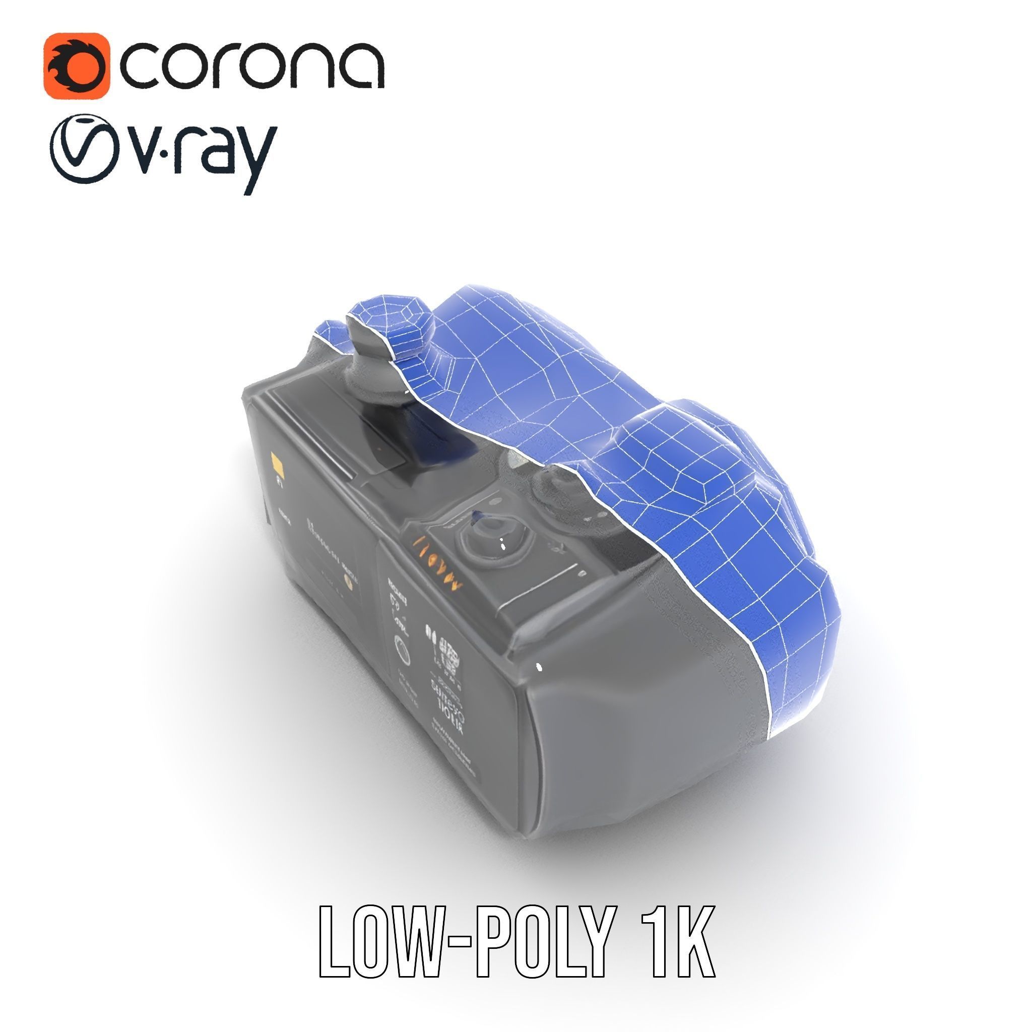 Futuristic Camera Gadget model pack with high detail Low-poly 3D model_18