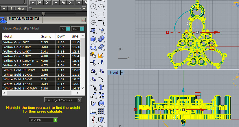 Pendant  3D print model_4