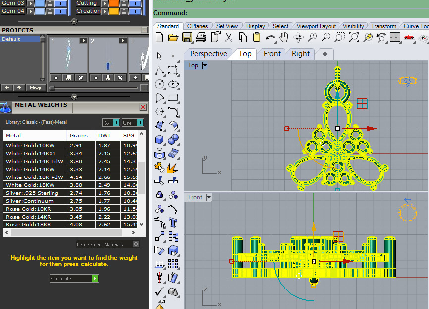 Pendant  3D print model_5
