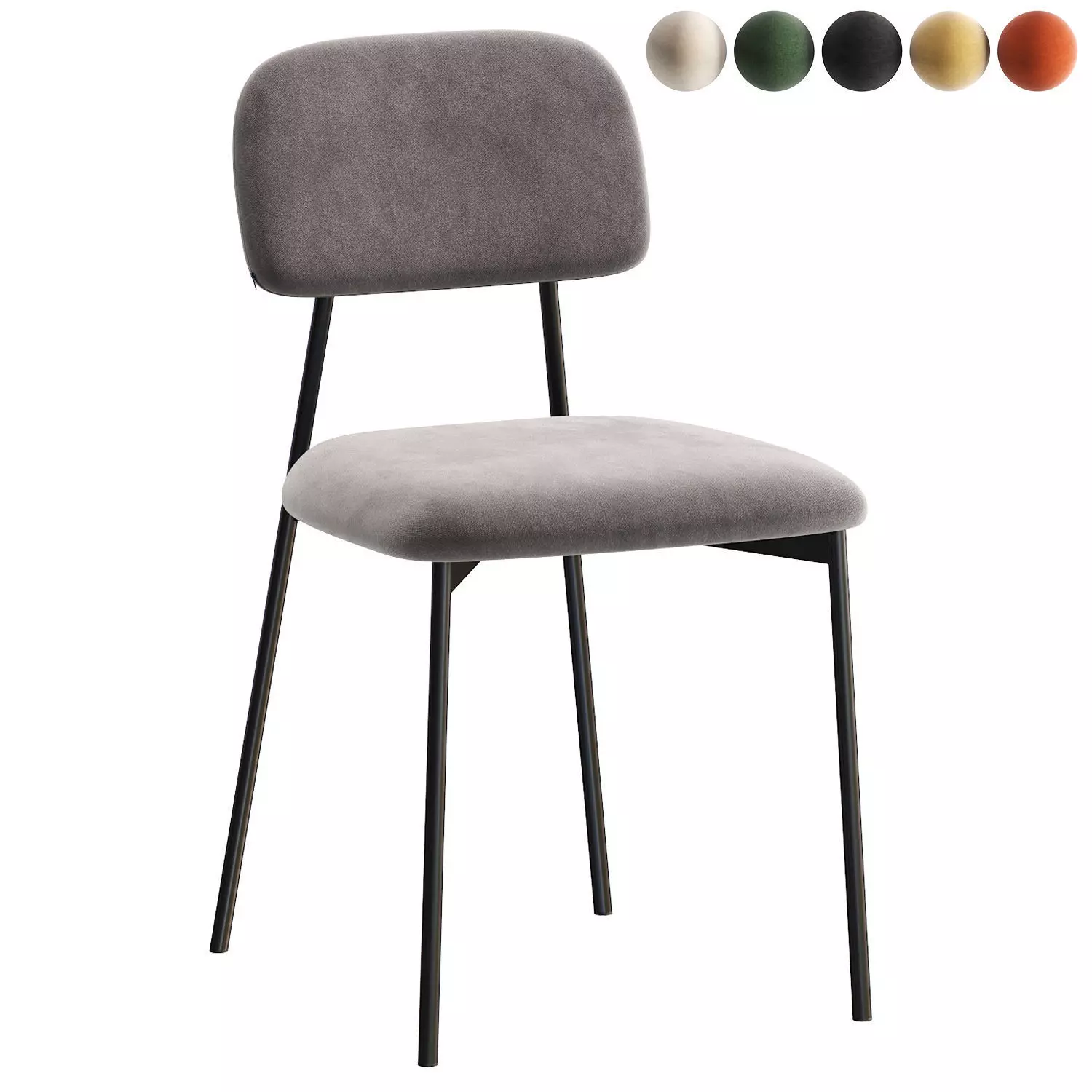 Milam Chair By divan 3D model