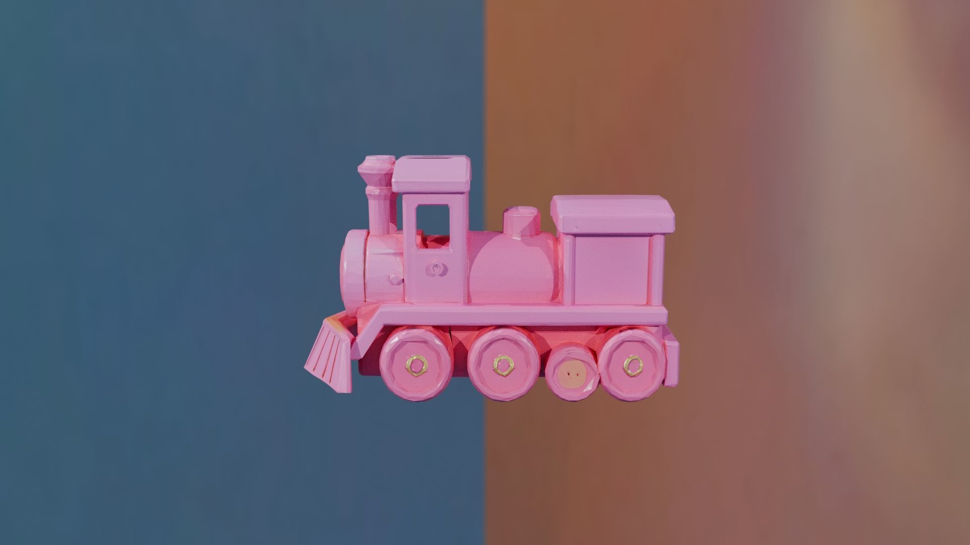 Our Lovely Pink Train 3D print model_4