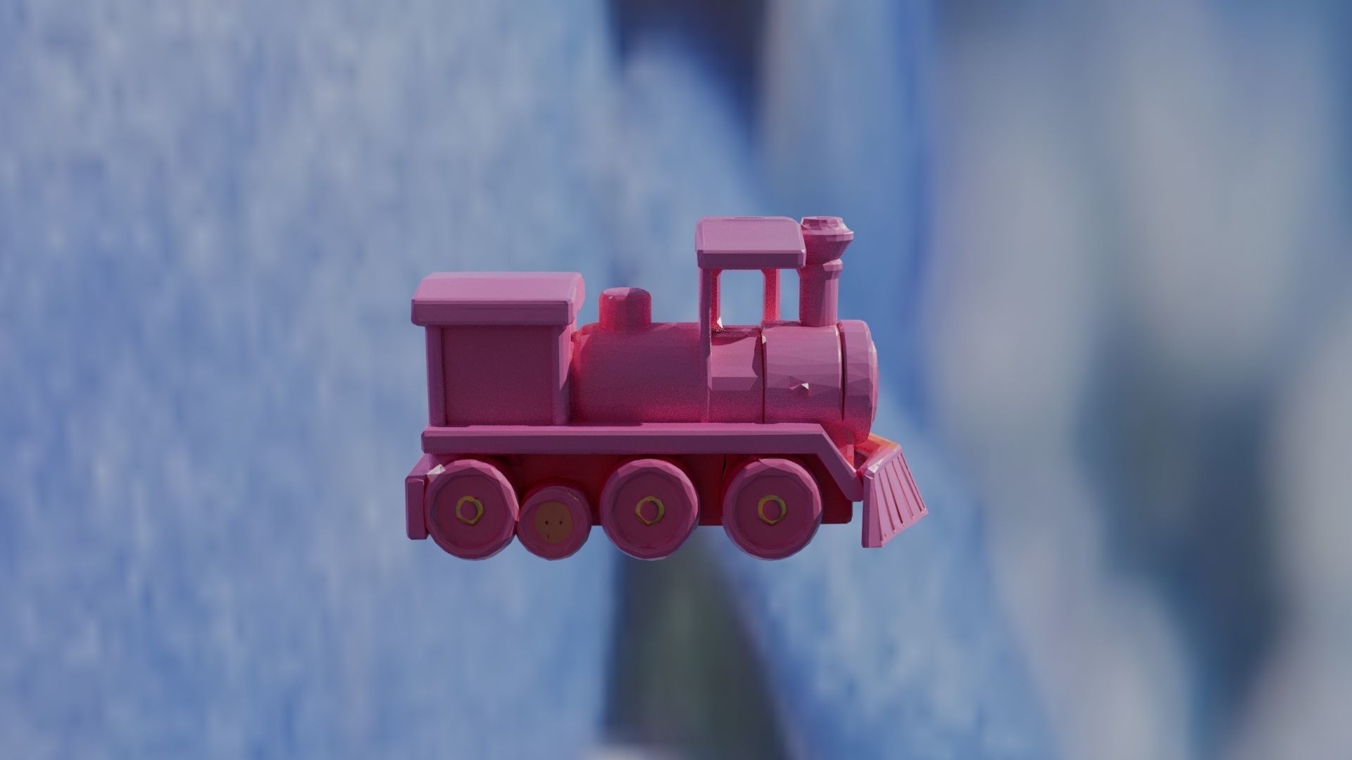 Our Lovely Pink Train 3D print model_15