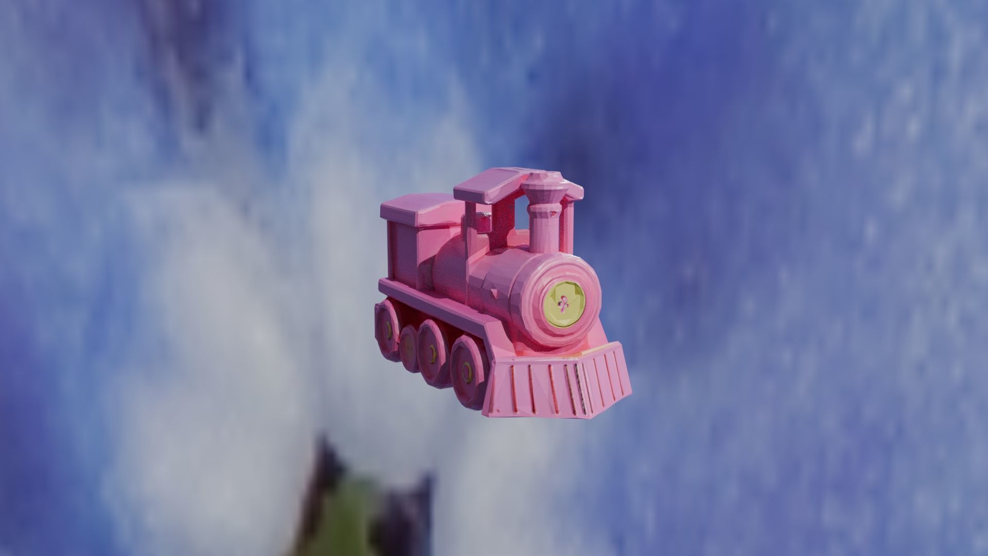 Our Lovely Pink Train 3D print model_11