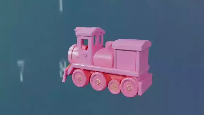 Our Lovely Pink Train