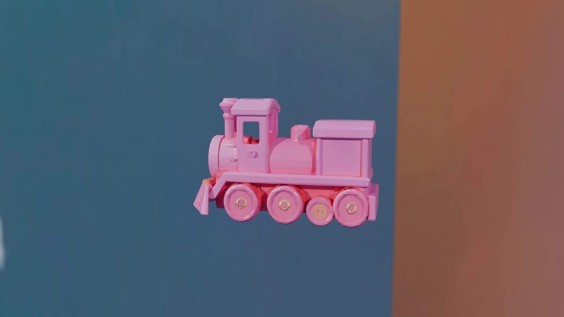 Our Lovely Pink Train 3D print model_13